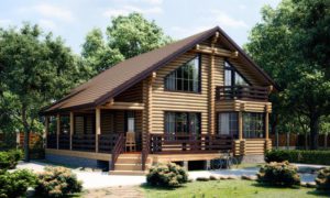 Стандартизированные и индивидуальные проекты деревянных домов от компании Rushome